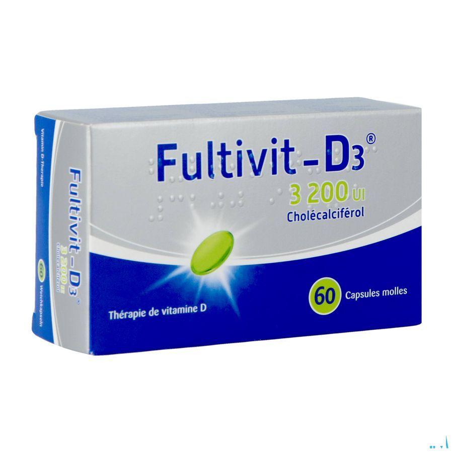 Fultivit-d3 3200IECapsule Zacht 60  -  EG