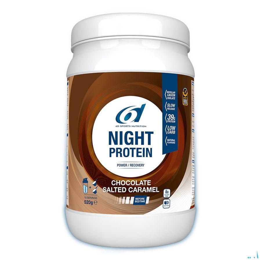 6D Night Protein Chocolate Salted Caramel 520g