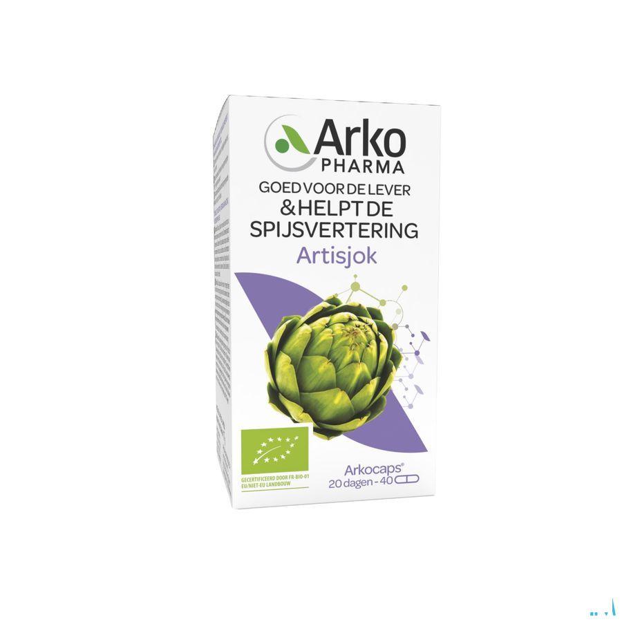 Arkogelules Artichaut Bio Capsule 40  -  Arkopharma