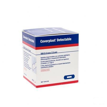Coverplast DetecComprimese Pansement Urgence 2,2x7,2cm 100