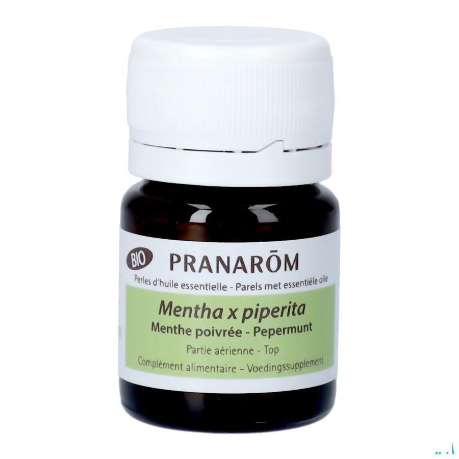 Parels Pepermunt Bio Ess Olie Caps 60 Pranarom