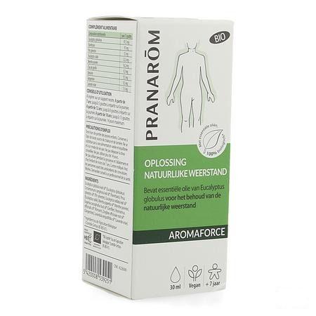 Pranarom Aromaforce Opl. Natuurl.Weerstand Bio30 ml  -  Pranarom