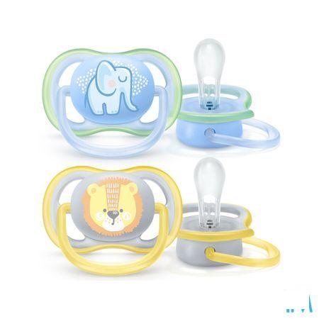 Philips Avent Sucette 0M+ Animals Mix  -  Bomedys