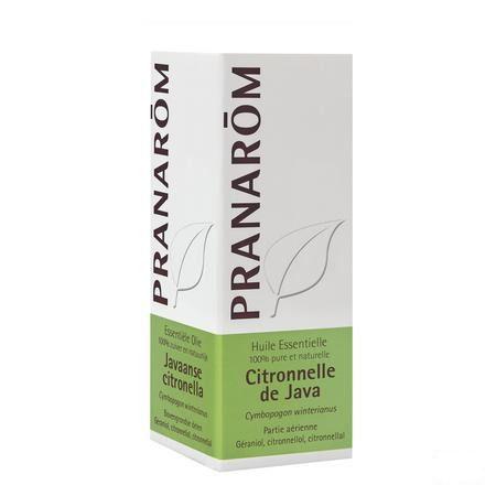 Citronnelle Van Java Essentiele Olie 10 ml  -  Pranarom