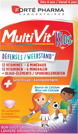 Multivit' 4g Kids Tabletten 30  -  Forte Pharma