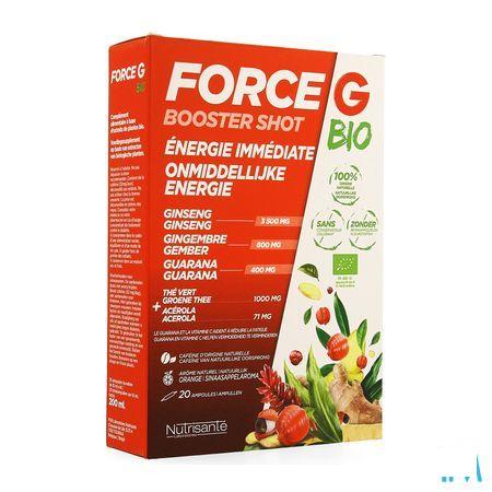 Force G Booster Shot Bio Ampullen 20  -  Nutrisante