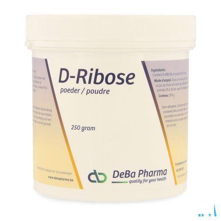 D-ribose Poeder 250 gr  -  Deba Pharma