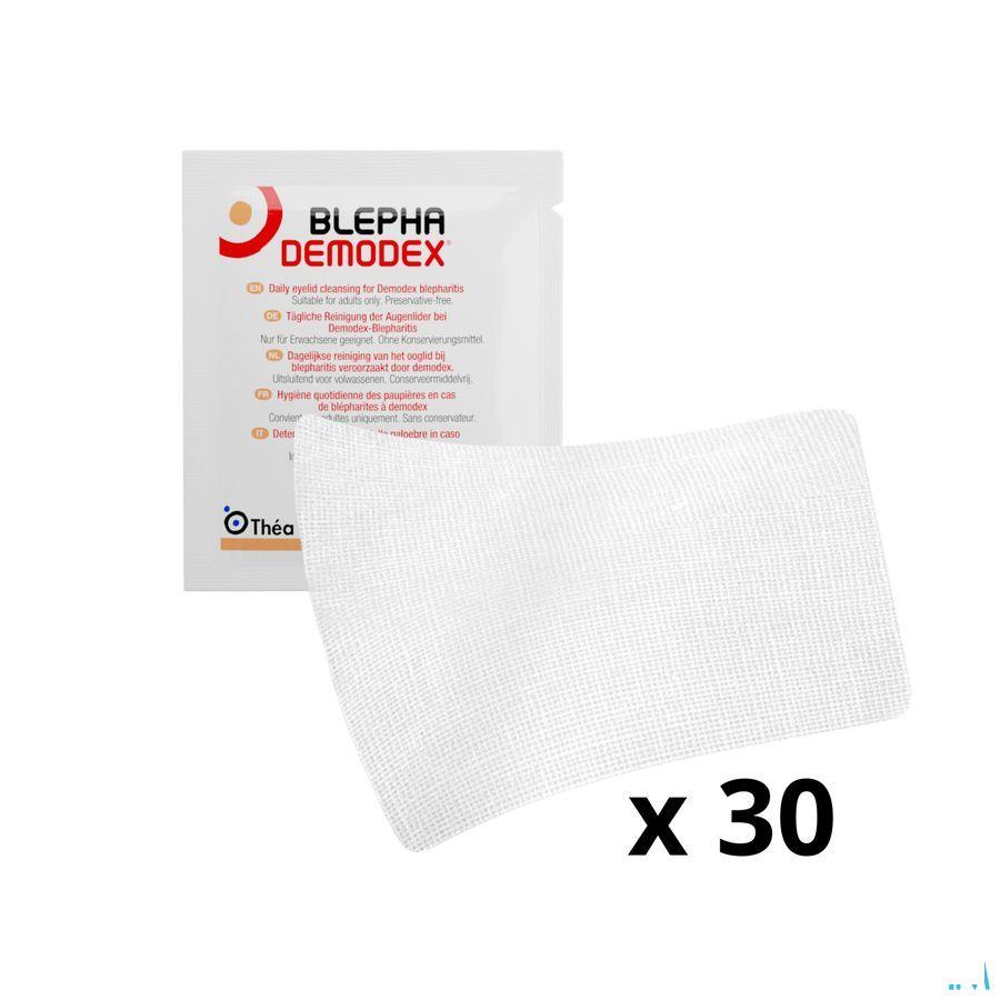 Blephademodex Compresse Nettoyante Yeux 30 