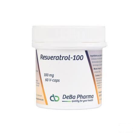 Resveratrol Forte Veg Capsule 60x100 mg  -  Deba Pharma