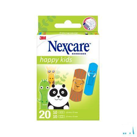 Nexcare 3m Happy Kids Dieren Pleister 20 N0920an  -  3M