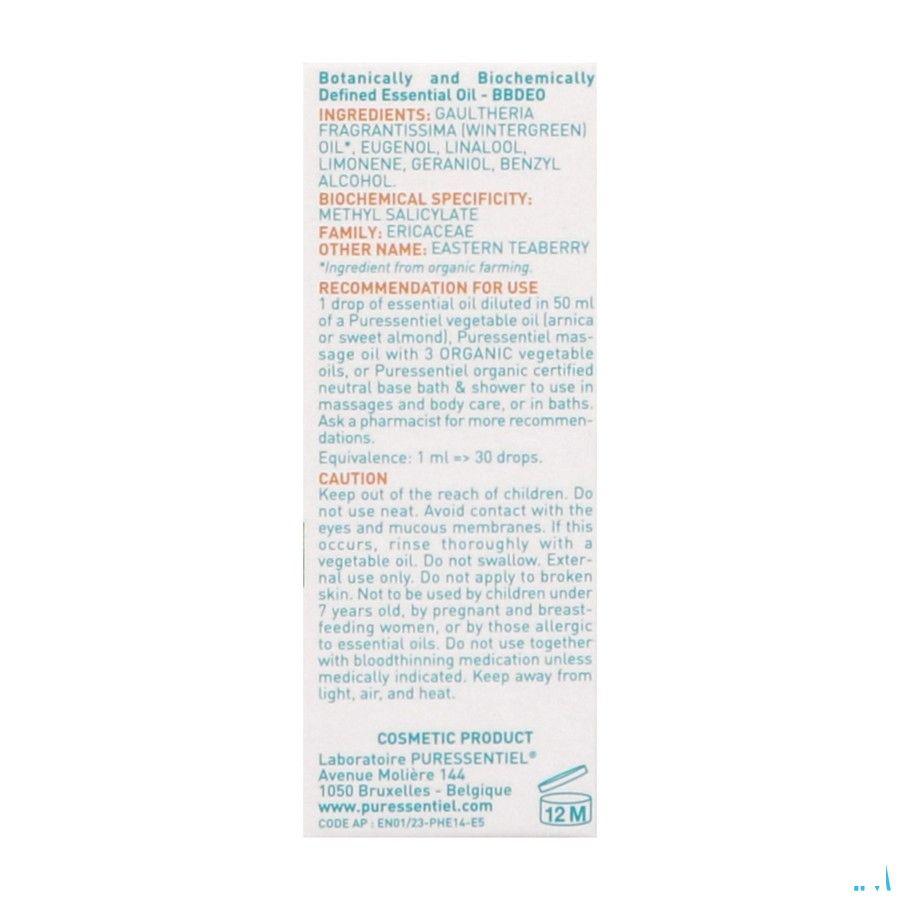 Puressentiel Eo Bergthee Bio Expert Essentiele Olie 10 ml  -  Puressentiel