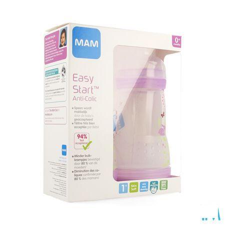 Mam Zuigfles Easy Start Anti colic 260 ml Meisje 2pack