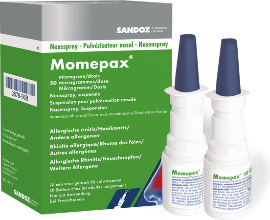 Momepax 50Mcg Neusspray 2X140 Dosissen