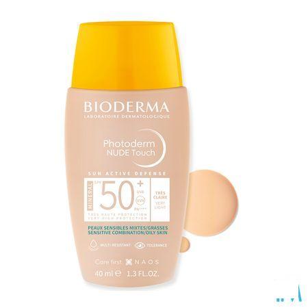 Bioderma Photoderm Nude Ip50 + Tres Claire 40 ml