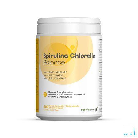 Spirulina-chlorella Balance Natur.energy Capsule 500