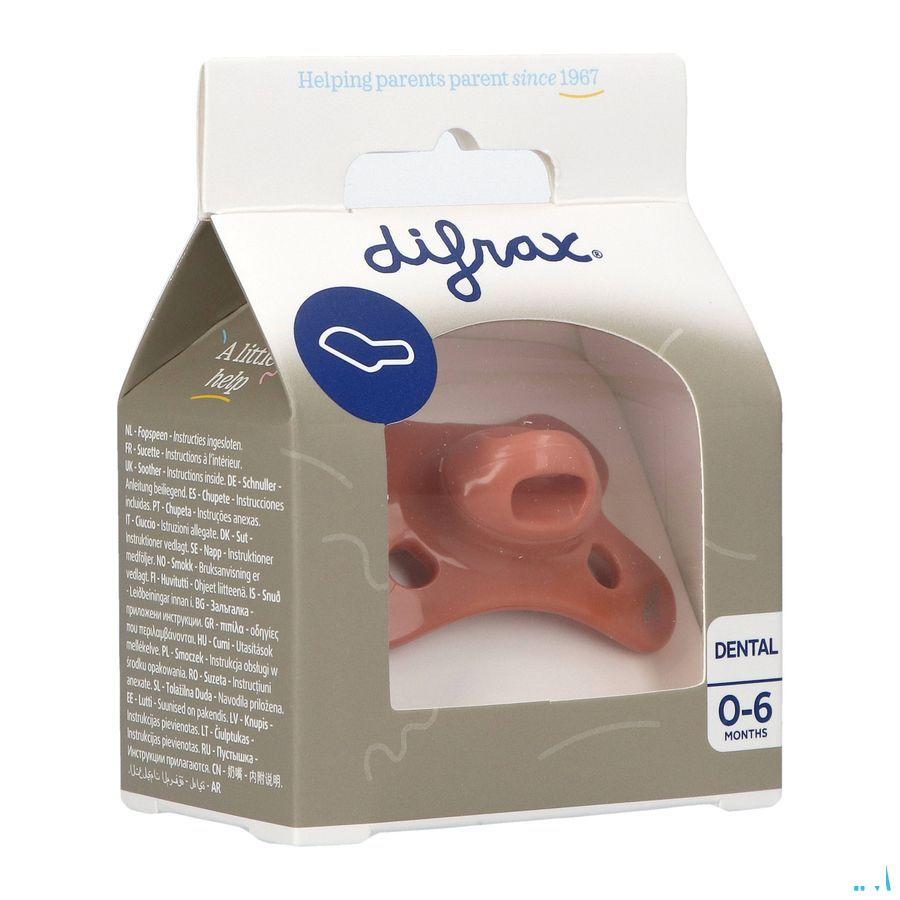 Difrax Fopspeen Sil Mini-dental 0-6m 799  -  Difrax