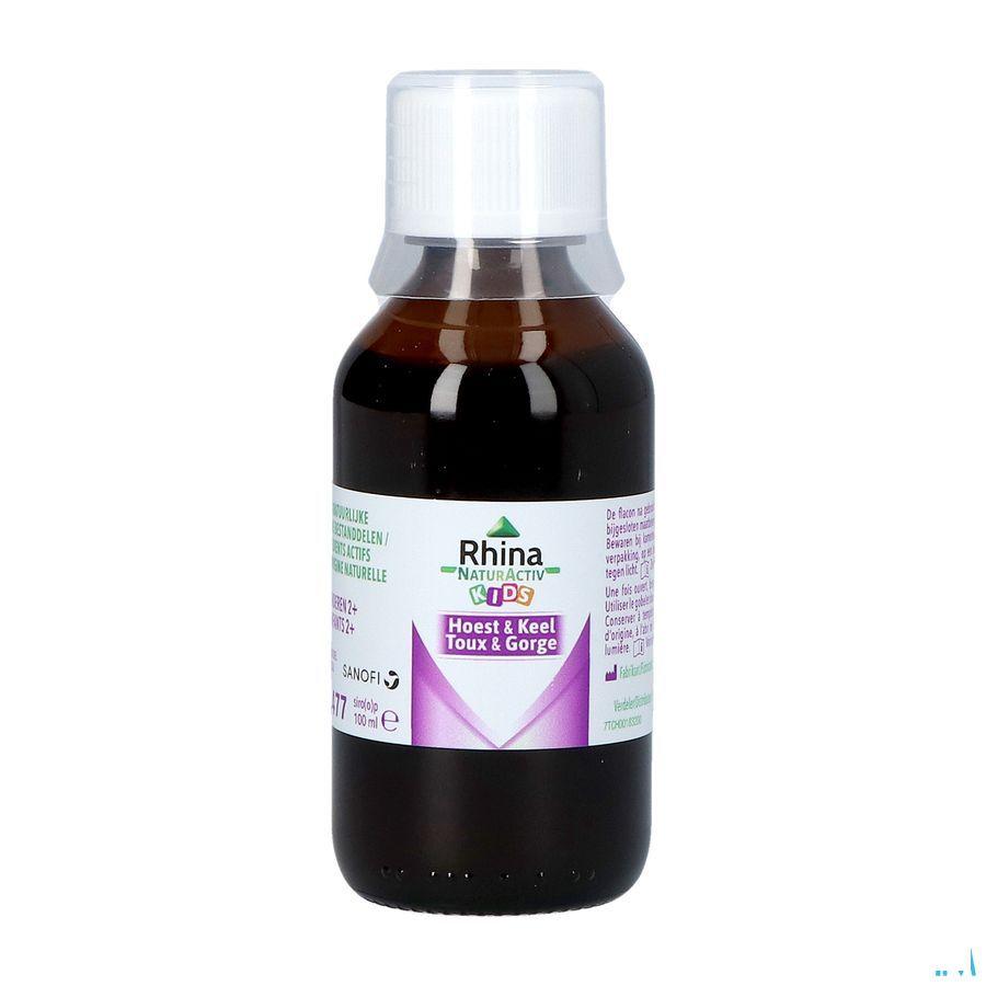 Rhina Natur Activ Toux Kids Sirop 100 ml  -  Sanofi