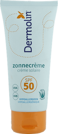 Dermolin Zonnecreme Spf50 Tube 75 ml  -  Bmedcare