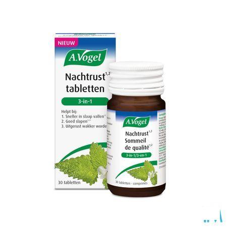A.Vogel Nachtrust 3In1 Tabl 30