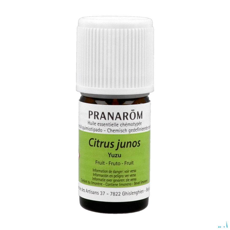 Citrus Junos Yuzu Essentiele Olie Flacon 5 ml  -  Pranarom