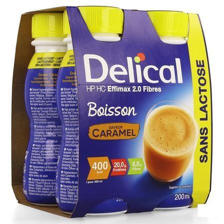 Delical Effimax 2.0 Caramel 4x200 ml  -  Bs Nutrition