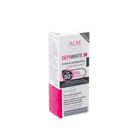 Depiwhite M Ecran Zon Creme Pompfl 50 ml