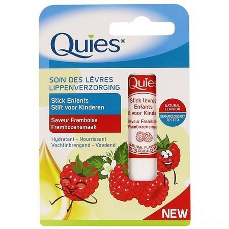 Quies Stick Levres Enfants Framboise 4,5 gr  -  Quies