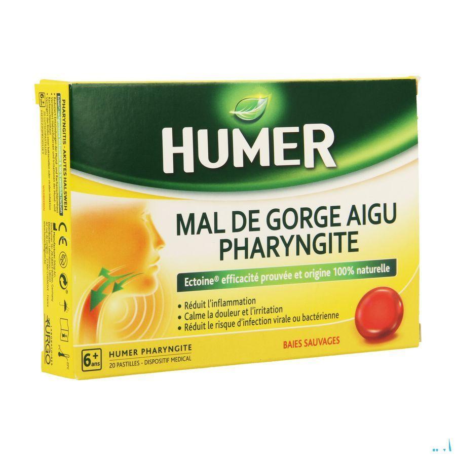 Humer Faryngitis Tabletten 20  -  Urgo Healthcare
