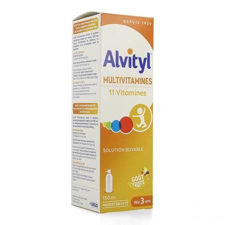 Alvityl Multivitamines Solution Buv. Flacon 150 ml  -  Urgo Healthcare