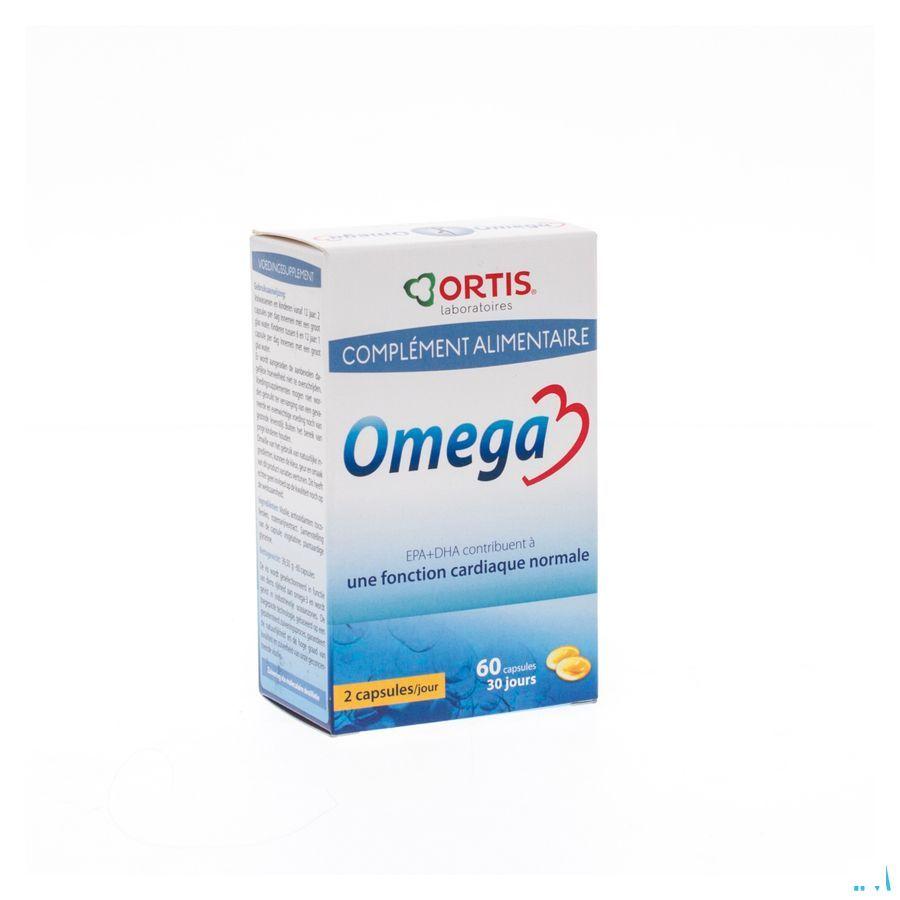 Ortis Omega 3 Blister Capsule 4x15  -  Ortis