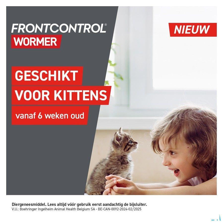 Frontcontrol Wormer 230 mg/20 mg Kat Tabl 2
