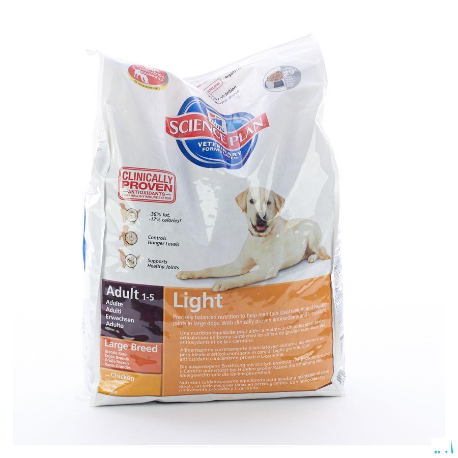 Hills Sc.plan Canine Light Ad Large Br.chick.12kg 