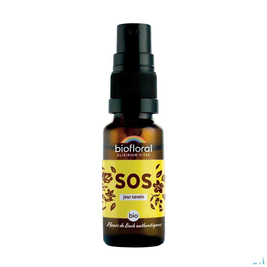 Bachbloesem Complex Sos Spray Bio 20 ml Demeter  -  Pranarom
