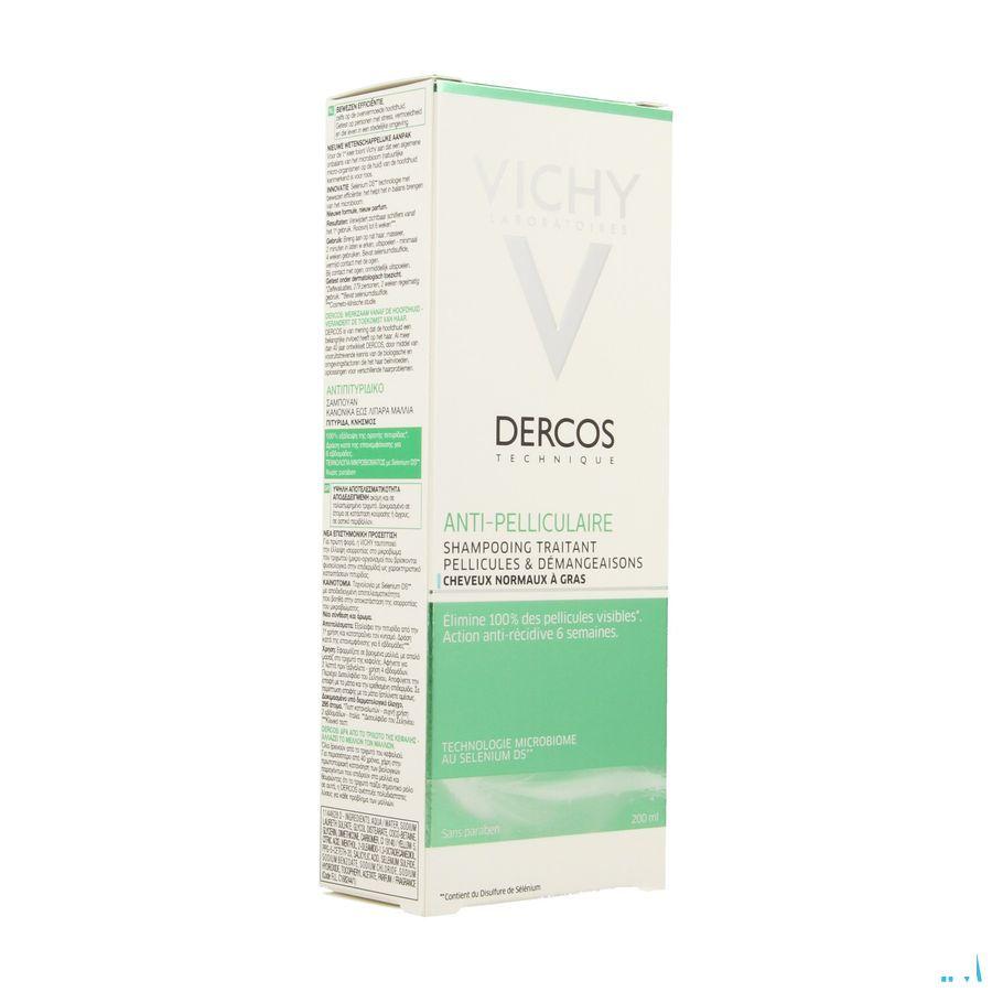 Vichy Dercos Anti pell Chev. Gras Reno Shampooing 2x200 ml  -  Vichy