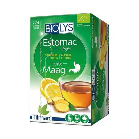 Biolys Gingembre Citron Sachets 24  -  Tilman