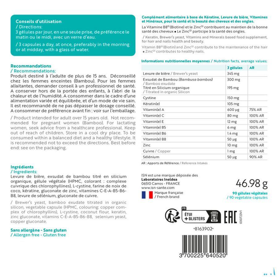 Keraforce Cheveux & Ongles Isn V-Caps 90