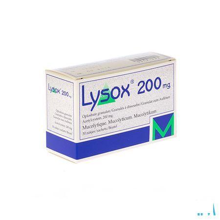 Lysox Gran Zakjes 30x200 mg  -  Menarini