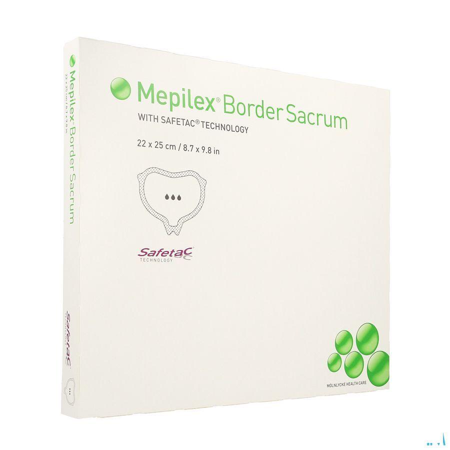 Mepilex Border Sacrum Ster 16,0x20,0 5 282050  -  Molnlycke Healthcare