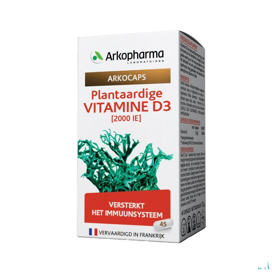 Arkocaps Plantaardige Vitamine D3 Caps 45  -  Arkopharma 