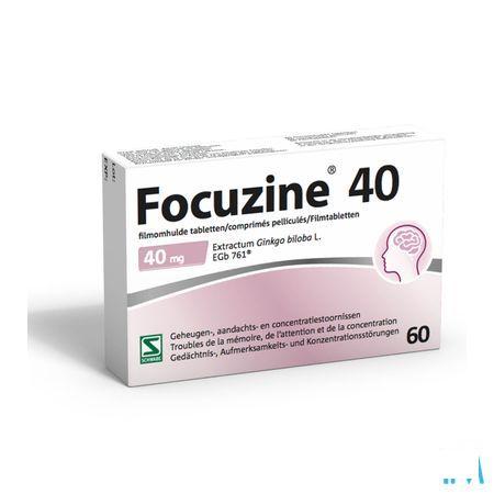 Focuzine 40 mg 60 Tabletten  -  VSM