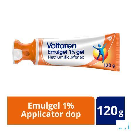 Voltaren Emulgel 1 % Gel 120G Applicator Dop New