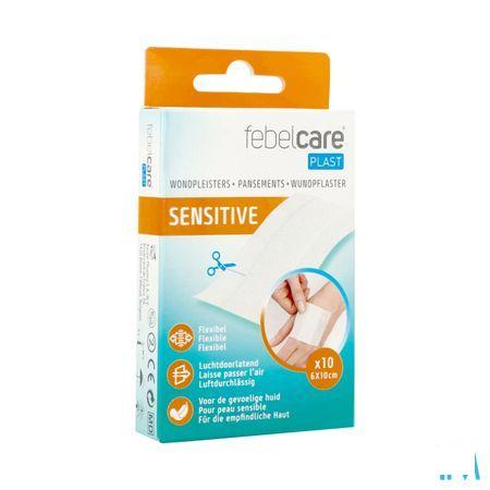 Febelcare Plast Sensitive Uncut 10x6cm 10