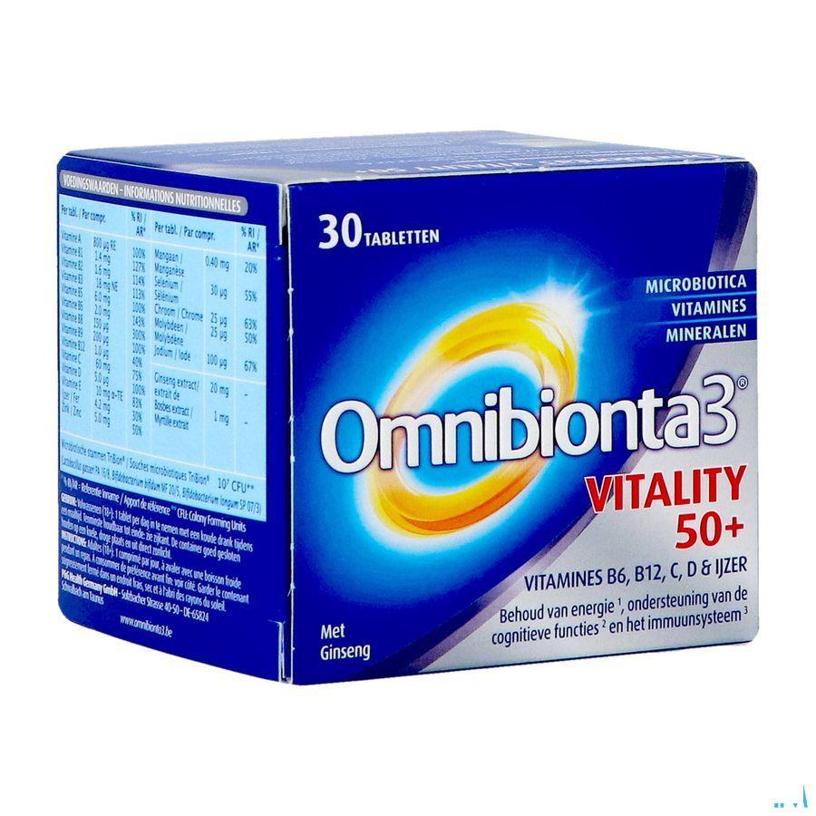 Omnibionta 3 Vitality 50+ Tabl 30