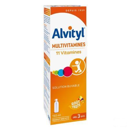 Alvityl Multivitamines Solution Buv. Flacon 150 ml  -  Urgo Healthcare