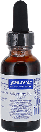 Pure Encapsulations Vitamine B12 Liquid 30 ml  -  Nestle
