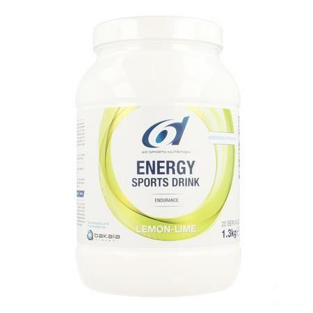 6d Sixd Energy Sports Drink Lemon Lime Poeder 1,3kg