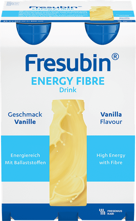 Fresubin Energy Fibre Drink Vanille Flacon 4x200 ml  -  Fresenius Fresubin Energy Fibre Drink Vanille Flacon 4x200 ml  -  Fresenius