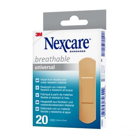 Nexcare 3M Breath.Univ.19X72Mm Strips 20 N0320Ns-0  -  3M