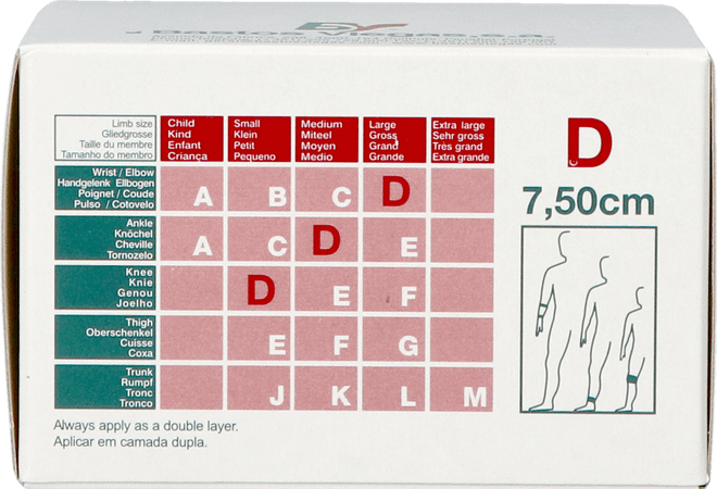 Pharmex Elastisch Buis Steunverband D 7,5cm x 1M