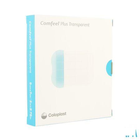 Comfeel Plus Platen Transp 5x 7cm 10 33530  -  Coloplast